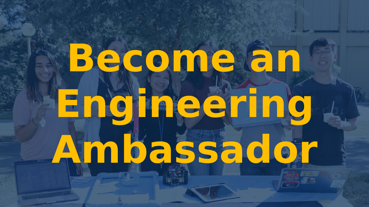 College of Engineering ambassadors