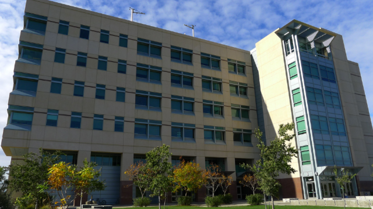 photo of the genome building